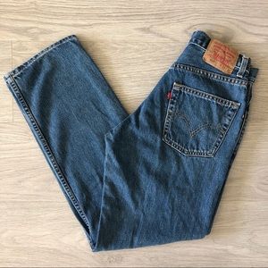 Levi’s Dark Wash 501’s